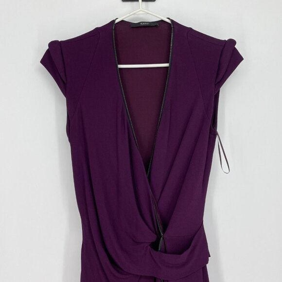Gucci Purple Zipper cap sleeve sheath mini dress - Picture 11 of 16